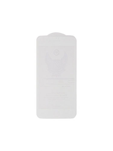 Защитное стекло 4D для iPhone SE 2/8/7 WK Kingkong Series Full Cover Curved Edge Tempered Glass 0,25 мм (белое)