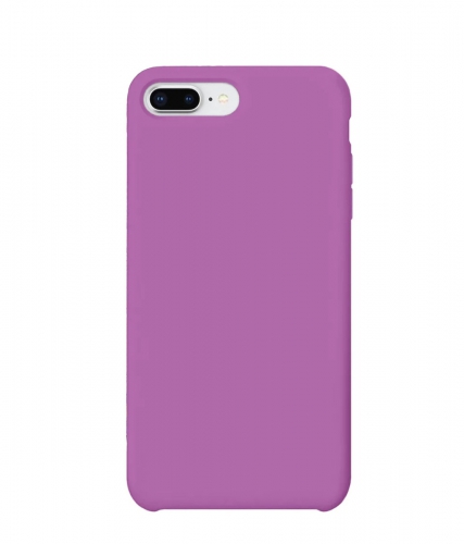 Силиконовый чехол для Apple iPhone 7 Plus / Apple iPhone 8 Plus / Silicone Case DF на Айфон с бархатистым покрытием внутри №43