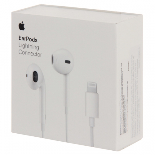 Наушники Apple EarPods с разъёмом Lightning