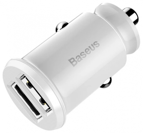 Автомобильное зарядное устройство Baseus CCALL-ML01/ML02, белый