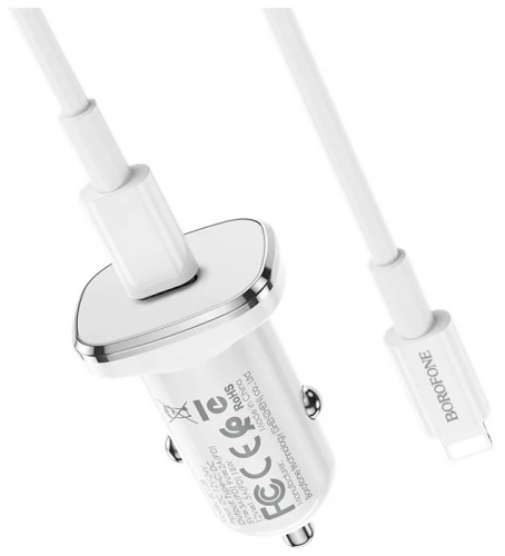 Автомобильное зарядное устройство Borofone Z12B PD 18W