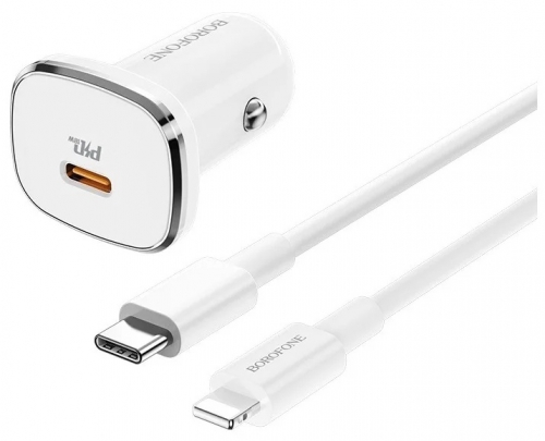 Автомобильное зарядное устройство Borofone Z12B PD 18W