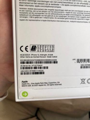 Apple iPhone 13 512Gb Midnight