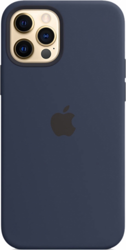 Чехол silicone case Apple MagSafe для iPhone 12/12 Pro Deep Navy / Тёмный Ультрамарин