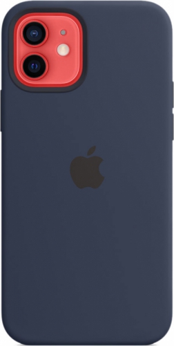 Чехол silicone case Apple MagSafe для iPhone 12/12 Pro Deep Navy / Тёмный Ультрамарин