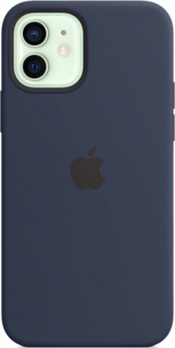 Чехол silicone case Apple MagSafe для iPhone 12/12 Pro Deep Navy / Тёмный Ультрамарин