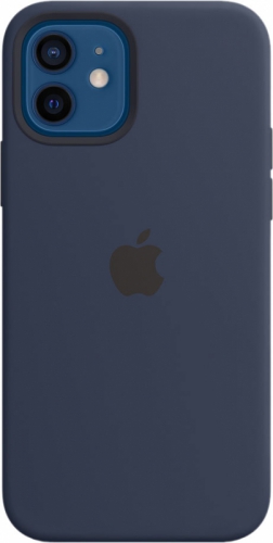 Чехол silicone case Apple MagSafe для iPhone 12/12 Pro Deep Navy / Тёмный Ультрамарин
