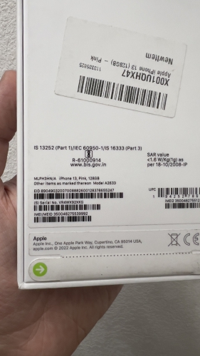 Apple iPhone 13 128Gb Pink