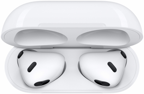 Беспроводные наушники Apple AirPods 3, с зарядным футляром MagSafe (MME73) 2022