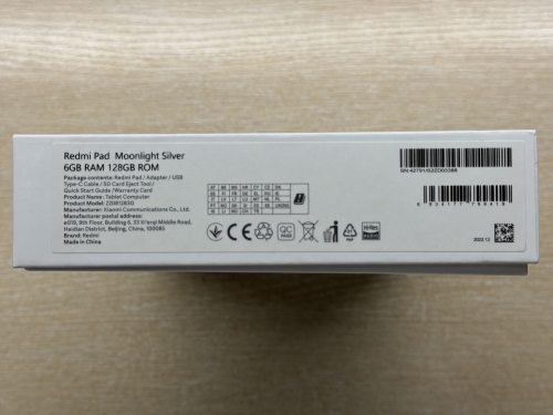 Планшет Xiaomi Redmi Pad 6/128Gb Moonlight Silver