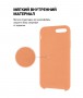 Силиконовый чехол для Apple iPhone 7 Plus / Apple iPhone 8 Plus / Silicone Case DF на Айфон с бархатистым покрытием внутри №49