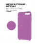 Силиконовый чехол для Apple iPhone 7 Plus / Apple iPhone 8 Plus / Silicone Case DF на Айфон с бархатистым покрытием внутри №43