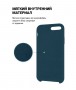 Силиконовый чехол для Apple iPhone 7 Plus / Apple iPhone 8 Plus / Silicone Case DF на Айфон с бархатистым покрытием внутри №54