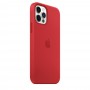 Чехол Silicone case Apple MagSafe для iPhone 12 / 12 Pro Red / Красный