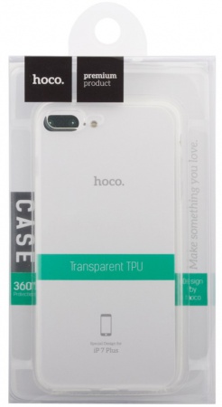 Защитный чехол “Light series” TPU для iPhone 7 Plus / 8 Plus Прозрачный