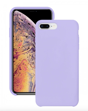 Силиконовый чехол для Apple iPhone 7 Plus / Apple iPhone 8 Plus / Silicone Case DF на Айфон с бархатистым покрытием внутри №39