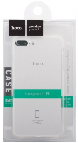 Защитный чехол “Light series” TPU для iPhone 7 Plus / 8 Plus Прозрачный