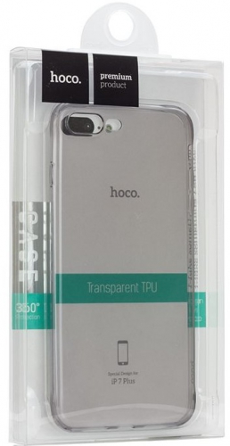 Защитный чехол “Light series” TPU для iPhone 7 Plus / 8 Plus Затемнённый