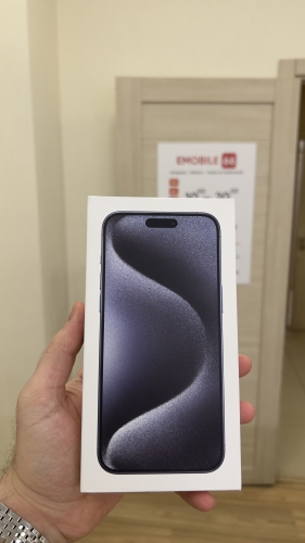 Apple iPhone 15 Pro Max 1TB Blue Titanium