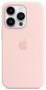 Силиконовый чехол Silicone case Apple MagSafe для iPhone 14 Pro Chalk Pink / Розовый Мел