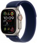 Часы Apple Watch Ultra 2 2024 Cellular, 49 мм, корпус из титана натурального цвета, браслет Trail Loop синего цвета, размер S/M (MX4J3)